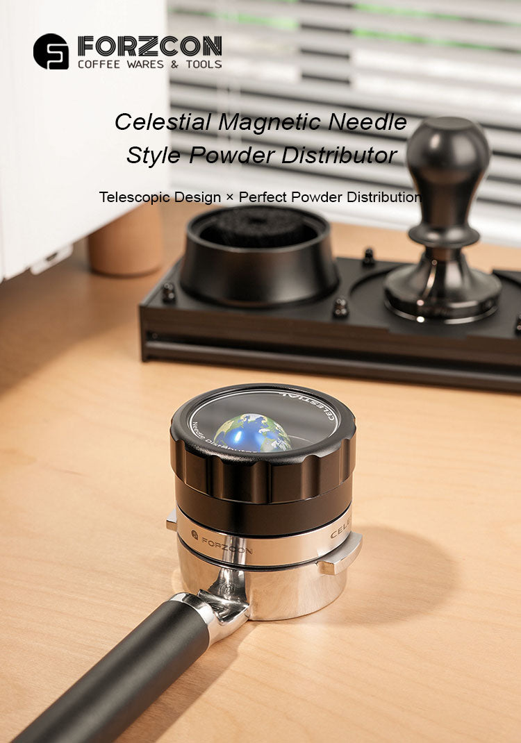 Celestial planetary bloomers for espresso brewing equipment.