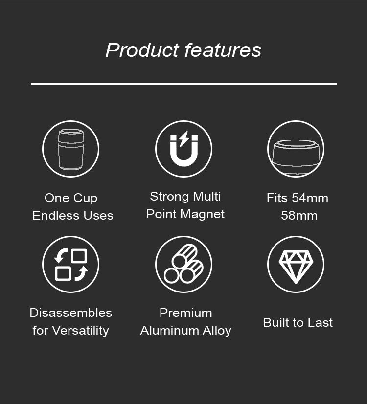 forzcon Fragrance Magnetic Adhesive Powder Cup