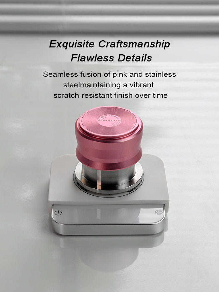 58mm powder-coated Italian fabric powder utensil series.