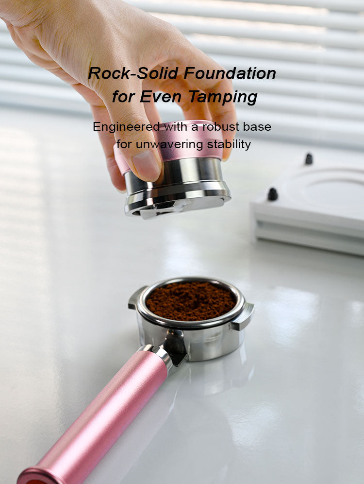 58mm powder-coated Italian fabric powder utensil series.