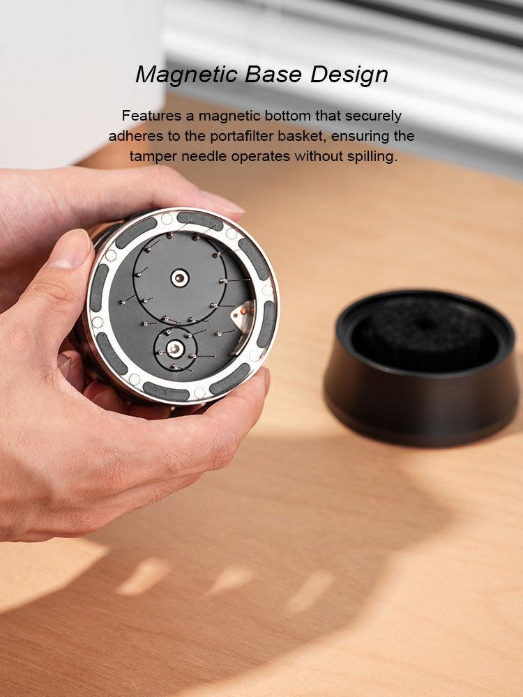 Celestial planetary bloomers for espresso brewing equipment.