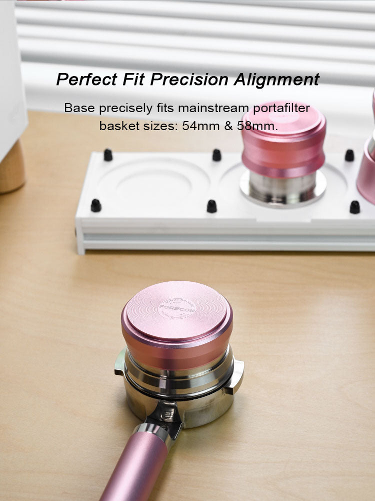 58mm powder-coated Italian fabric powder utensil series.