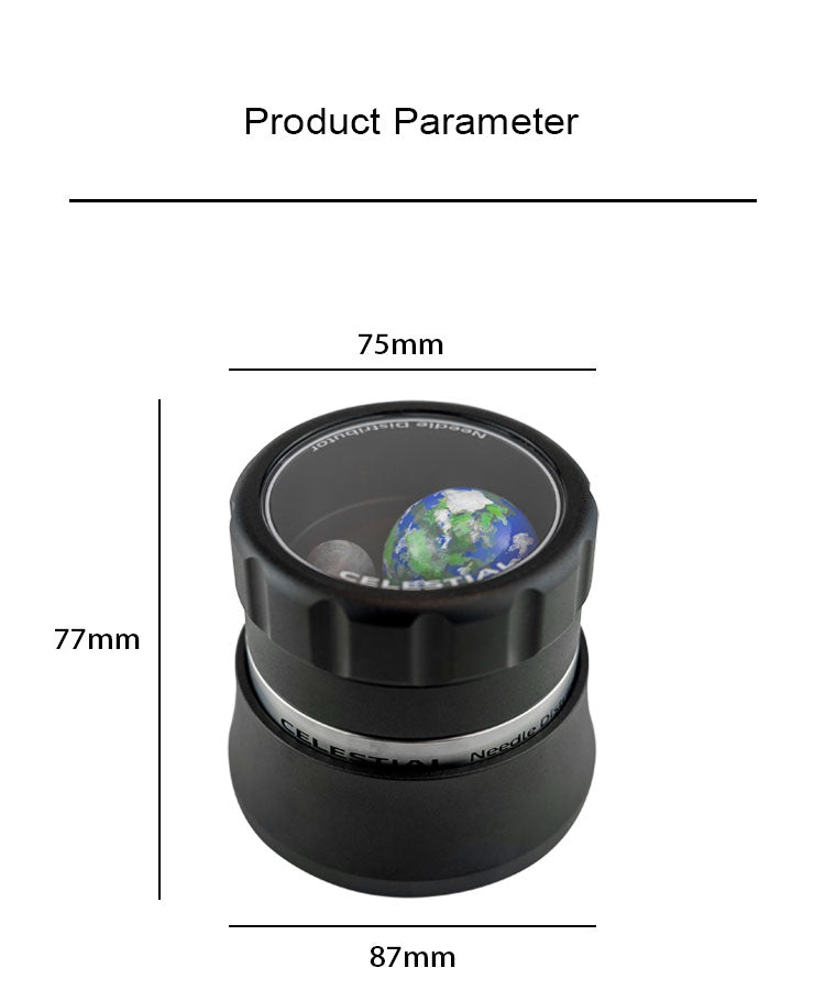 Celestial planetary bloomers for espresso brewing equipment.
