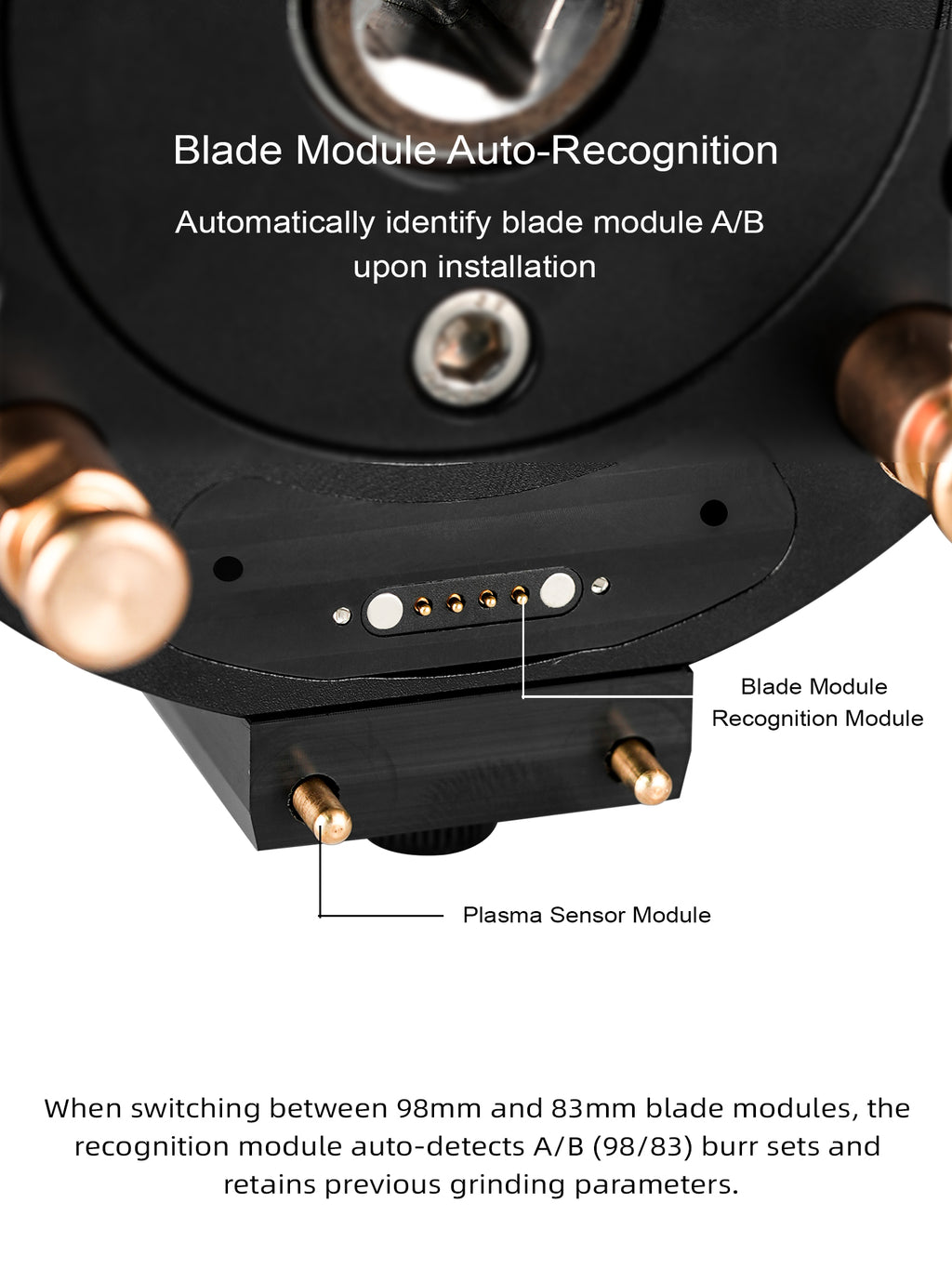 Walee G Single-Dose Electric Coffee Grinder