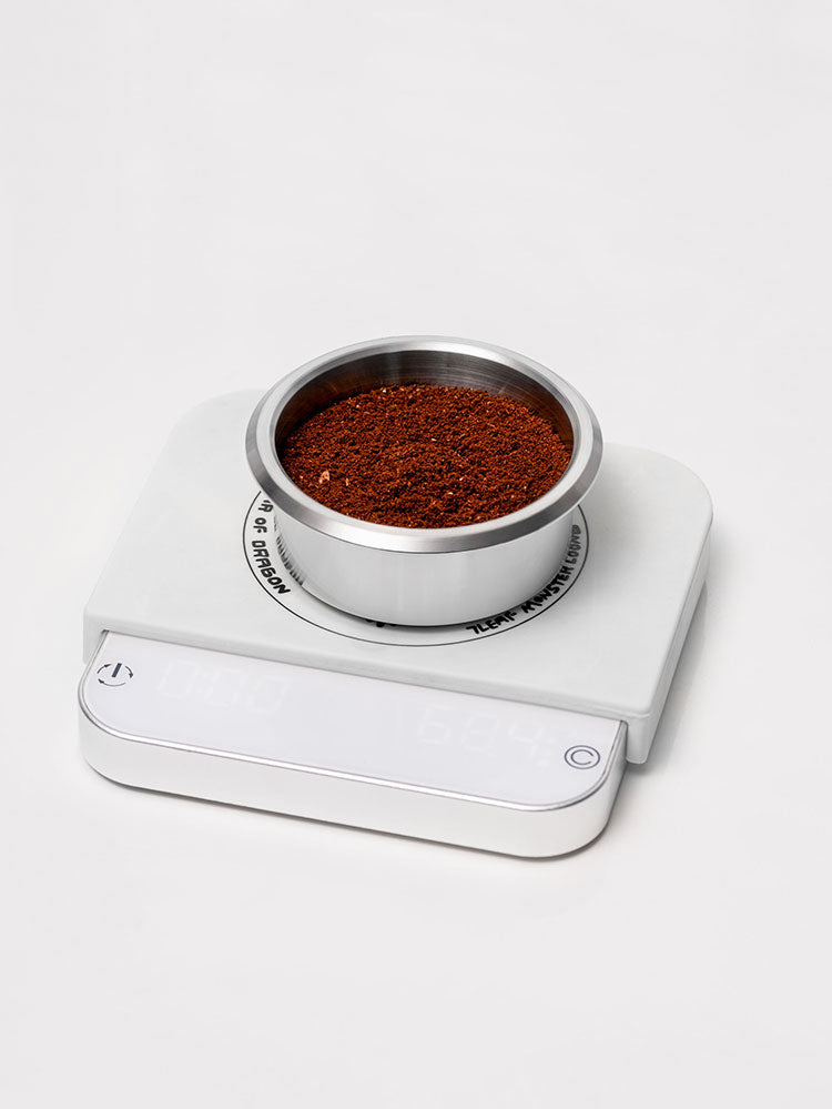forzcon Italian coffee extraction powder bowl.