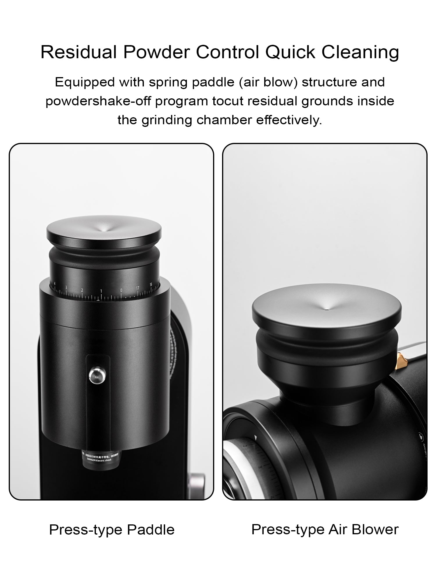 Walee G Single-Dose Electric Coffee Grinder