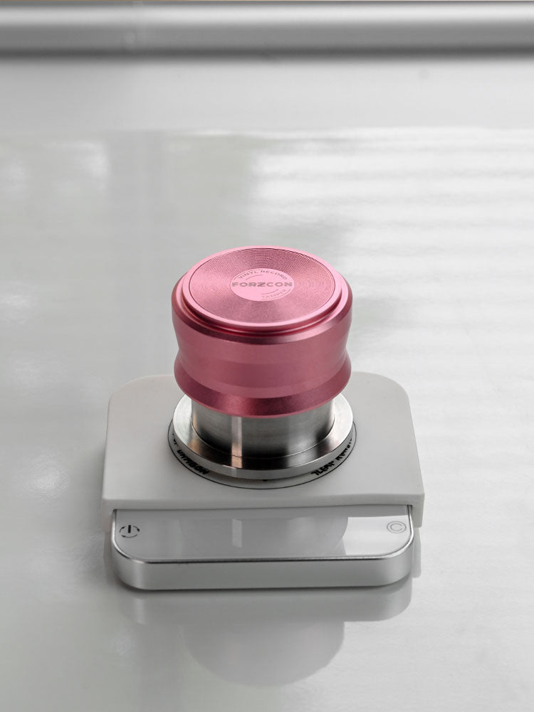 58mm powder-coated Italian fabric powder utensil series.