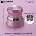 58mm powder-coated Italian fabric powder utensil series.